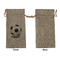 Soccer Large Burlap Gift Bags - Front Approval