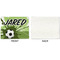 Soccer Linen Placemat - APPROVAL Single (single sided)