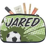 Soccer Makeup / Cosmetic Bag - Medium (Personalized)