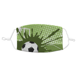 Soccer Adult Cloth Face Mask - Standard