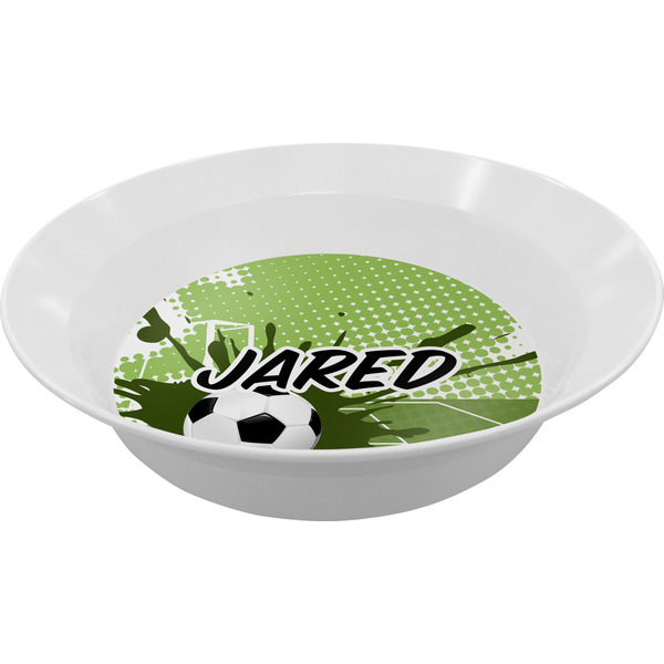 Custom Soccer Melamine Bowl (Personalized)