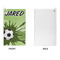 Soccer Microfiber Golf Towels - APPROVAL