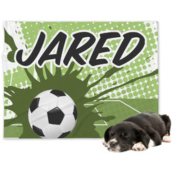 Soccer Dog Blanket (Personalized)