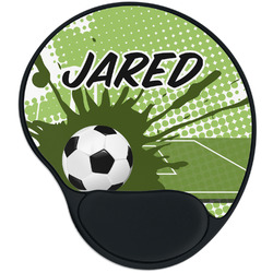 Soccer Mouse Pad with Wrist Support