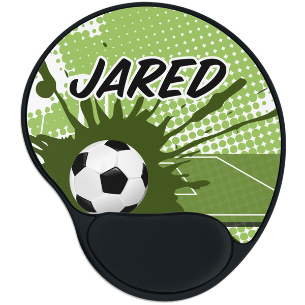 Custom Soccer Mouse Pad with Wrist Support