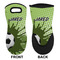 Soccer Neoprene Oven Mitt (Front & Back)