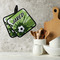 Soccer Neoprene Pot Holder - Set of 2  LIFESTYLE