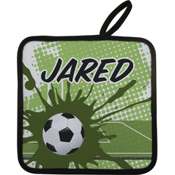 Soccer Pot Holder w/ Name or Text