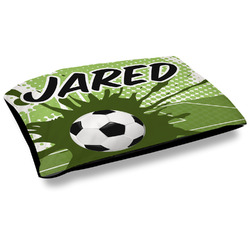 Soccer Outdoor Dog Bed - Large (Personalized)
