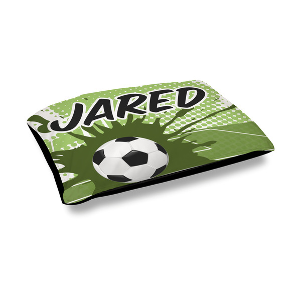 Custom Soccer Outdoor Dog Bed - Medium (Personalized)