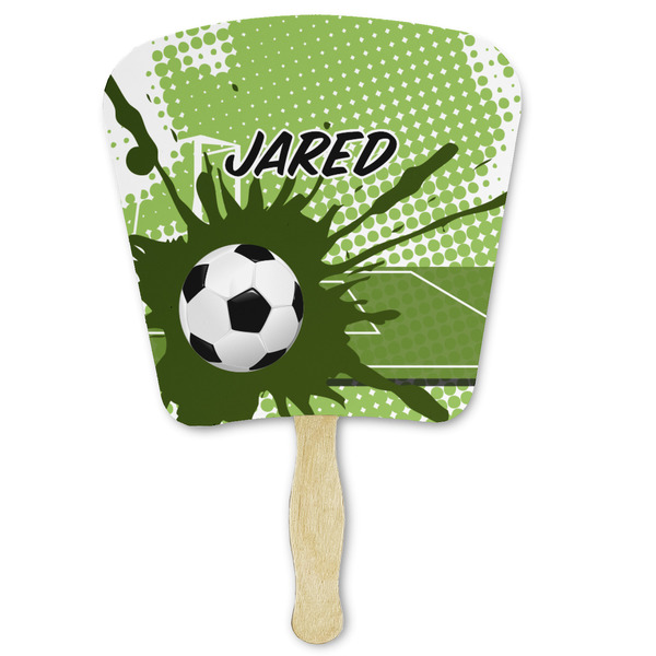 Custom Soccer Paper Fan (Personalized)