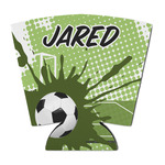 Soccer Party Cup Sleeve - with Bottom (Personalized)