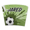 Soccer Party Cup Sleeves - without bottom - FRONT (flat)