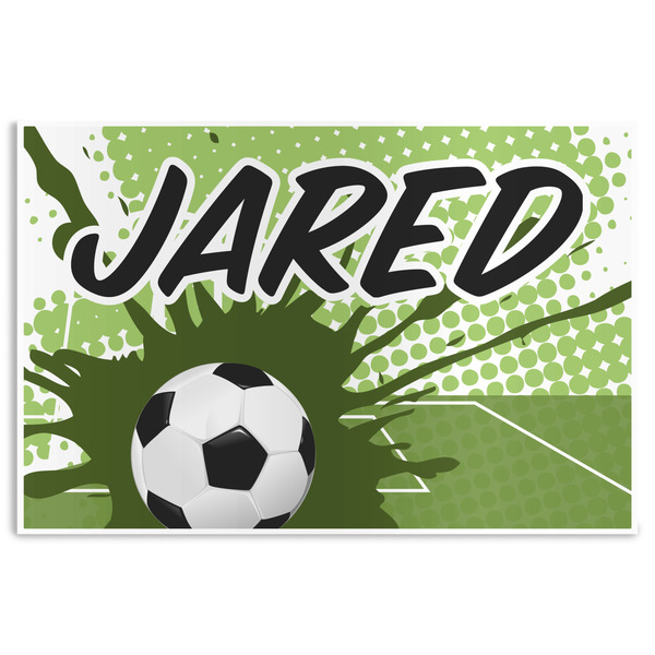 Custom Soccer Disposable Paper Placemats (Personalized)