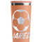 Soccer Peach RTIC Everyday Tumbler - 28 oz. - Close Up
