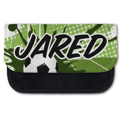 Soccer Canvas Pencil Case w/ Name or Text