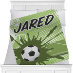 Soccer Minky Blanket (Personalized)