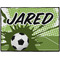 Soccer Personalized Door Mat - 24x18 (APPROVAL)