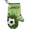 Soccer Personalized Oven Mitt