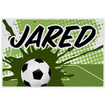 Soccer Laminated Placemat w/ Name or Text