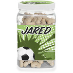 Soccer Dog Treat Jar (Personalized)