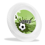 Soccer Plastic Party Dinner Plates - 10" (Personalized)