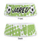 Soccer Plastic Pet Bowls - Medium - APPROVAL