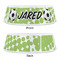 Soccer Plastic Pet Bowls - Small - APPROVAL