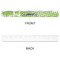 Soccer Plastic Ruler - 12" - APPROVAL