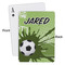 Soccer Playing Cards - Approval