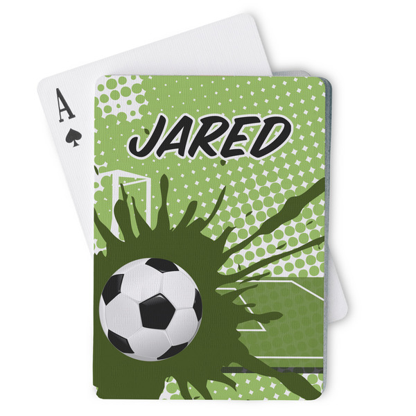 Custom Soccer Playing Cards (Personalized)