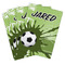 Soccer Playing Cards - Hand Back View