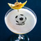 Soccer Printed Drink Topper - Large - In Context