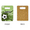 Soccer Rectangle Trivet with Handle - APPROVAL