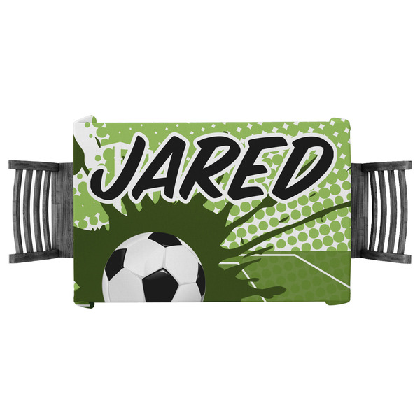 Custom Soccer Tablecloth - 58"x58" (Personalized)