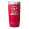 Soccer Red Polar Camel Tumbler - 20oz - Single Sided - Approval