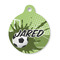 Soccer Round Pet Tag