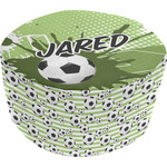 Soccer Round Pouf Ottoman (Personalized)