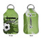 Soccer Sanitizer Holder Keychain - Small APPROVAL (Flat)