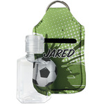 Soccer Hand Sanitizer & Keychain Holder - Small (Personalized)