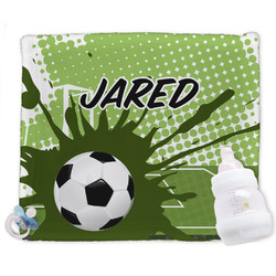 Soccer Security Blankets - Double Sided (Personalized)