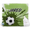 Soccer Security Blanket - Front View