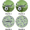 Soccer Set of Appetizer / Dessert Plates (Approval)