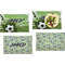 Soccer Set of Rectangular Dinner Plates