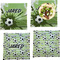 Soccer Set of Square Dinner Plates