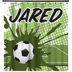Soccer Shower Curtain (Personalized)