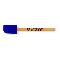 Soccer Silicone Spatula - Blue (Personalized)