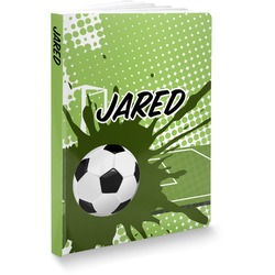 Soccer Softbound Notebook - 5.75" x 8" (Personalized)