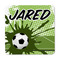 Soccer Square Fridge Magnet - FRONT