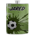 Soccer Stainless Steel Flask (Personalized)